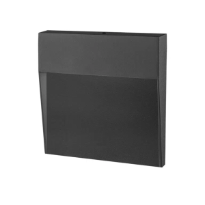 Martec Regis 4W LED Tricolour Surface Mount Step Light Matt Black