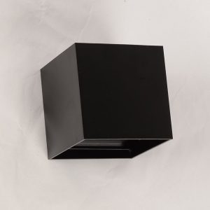QZAO 6W Black IP45  Square Wall Lights