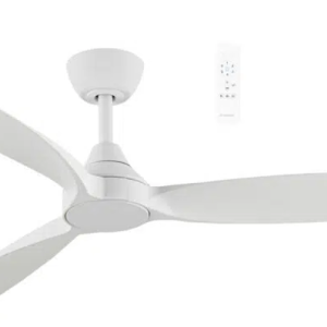 Martec Seaforth DC 1320mm 3 ABS Blade WIFI & Remote Control Ceiling Fan Only Matt White