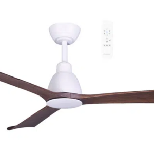 Martec Polo DC 1320mm 3 ABS Blade WIFI & Remote Control Ceiling Fan Only Matt White/Walnut