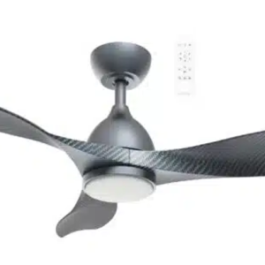 Martec Scorpion DC 1320mm 3 ABS Blade WIFI & Remote Control Ceiling Fan with Variable Dim 20w CCT LED Light Graphite/Carbon blades